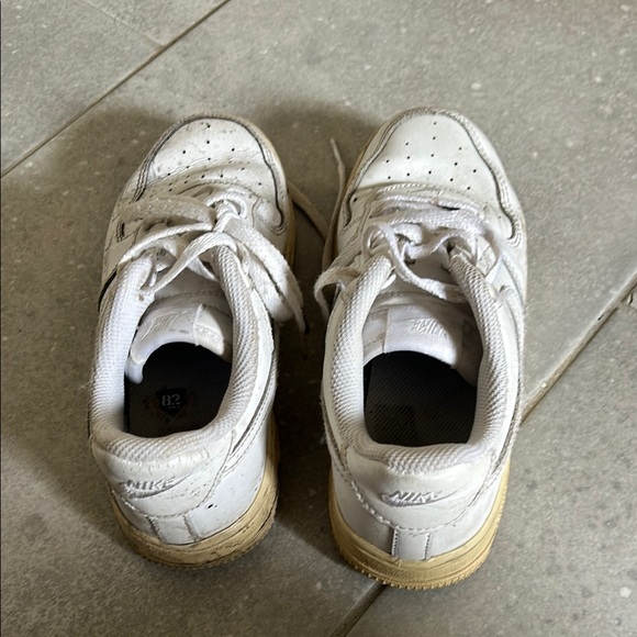 Nike Shoes - women well worn nike White Sneakers size 5